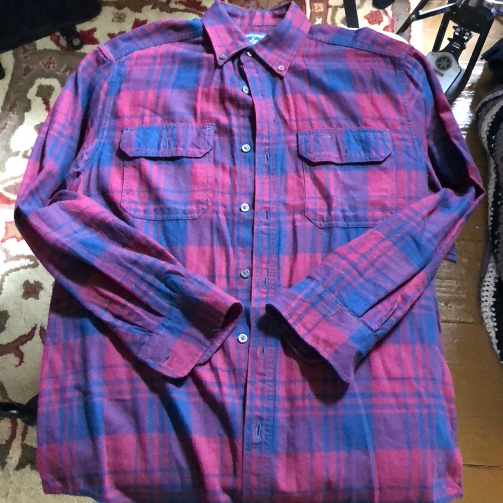 Faded Glory button up flannel